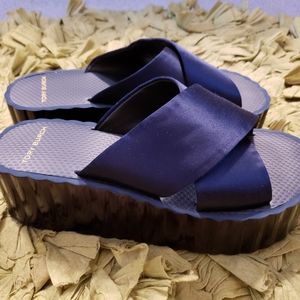 Tory Burch satin wedges